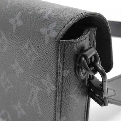 Louis Vuitton Coated Canvas Black Shoulder Bags