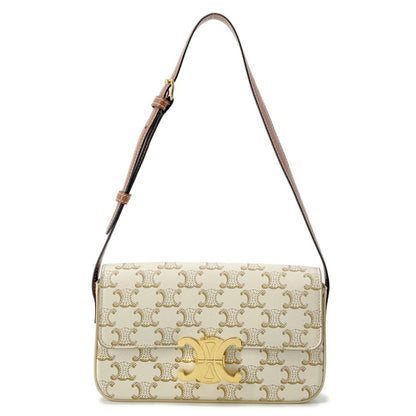 Celine Pvc White Shoulder Bags