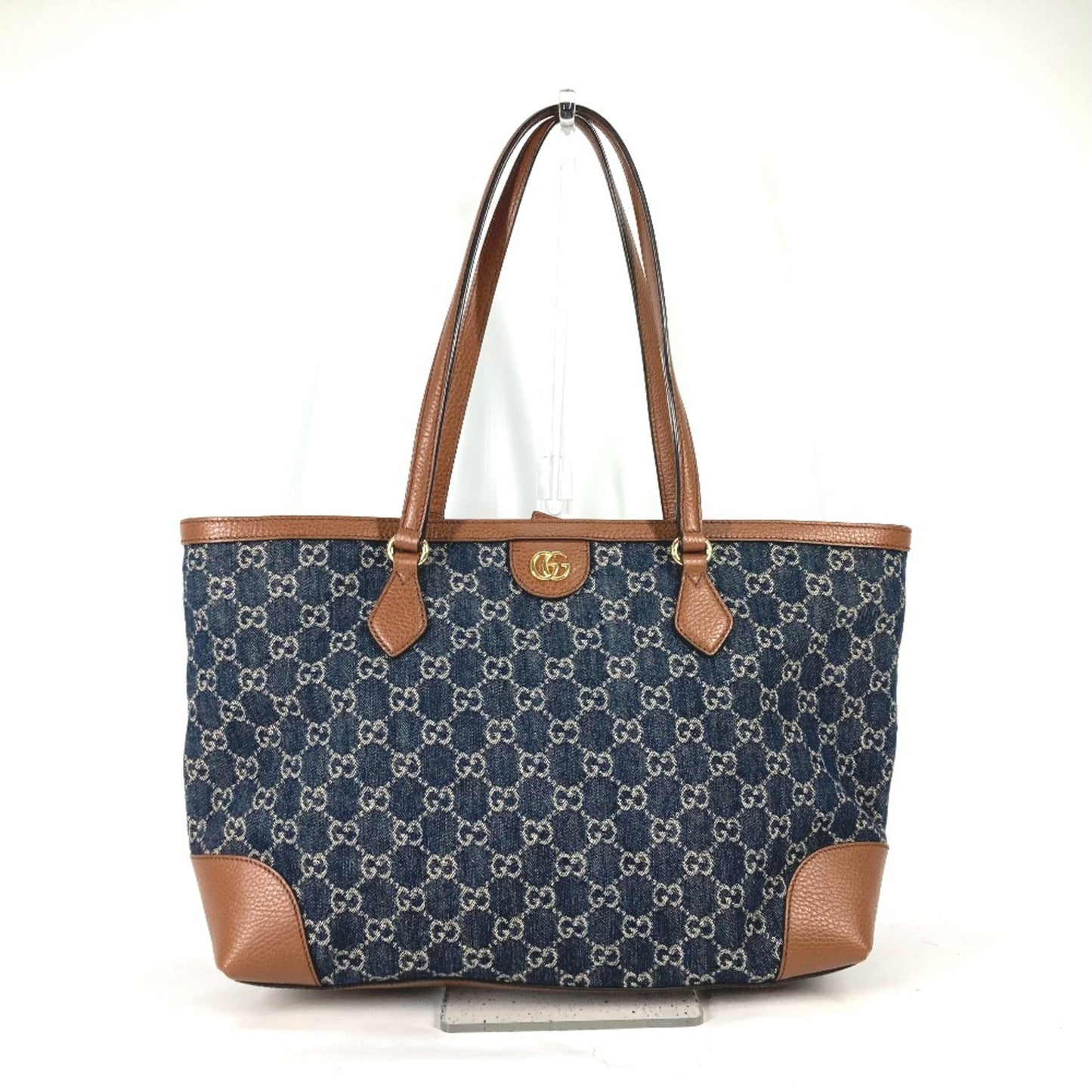 Gucci Denim Blue Tote Bags