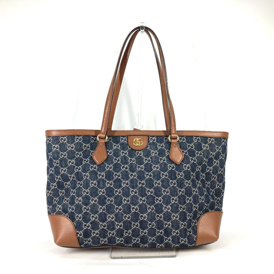 Gucci Denim Blue Tote Bags