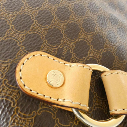 Celine Coated Canvas Brown Shoulder Bags
