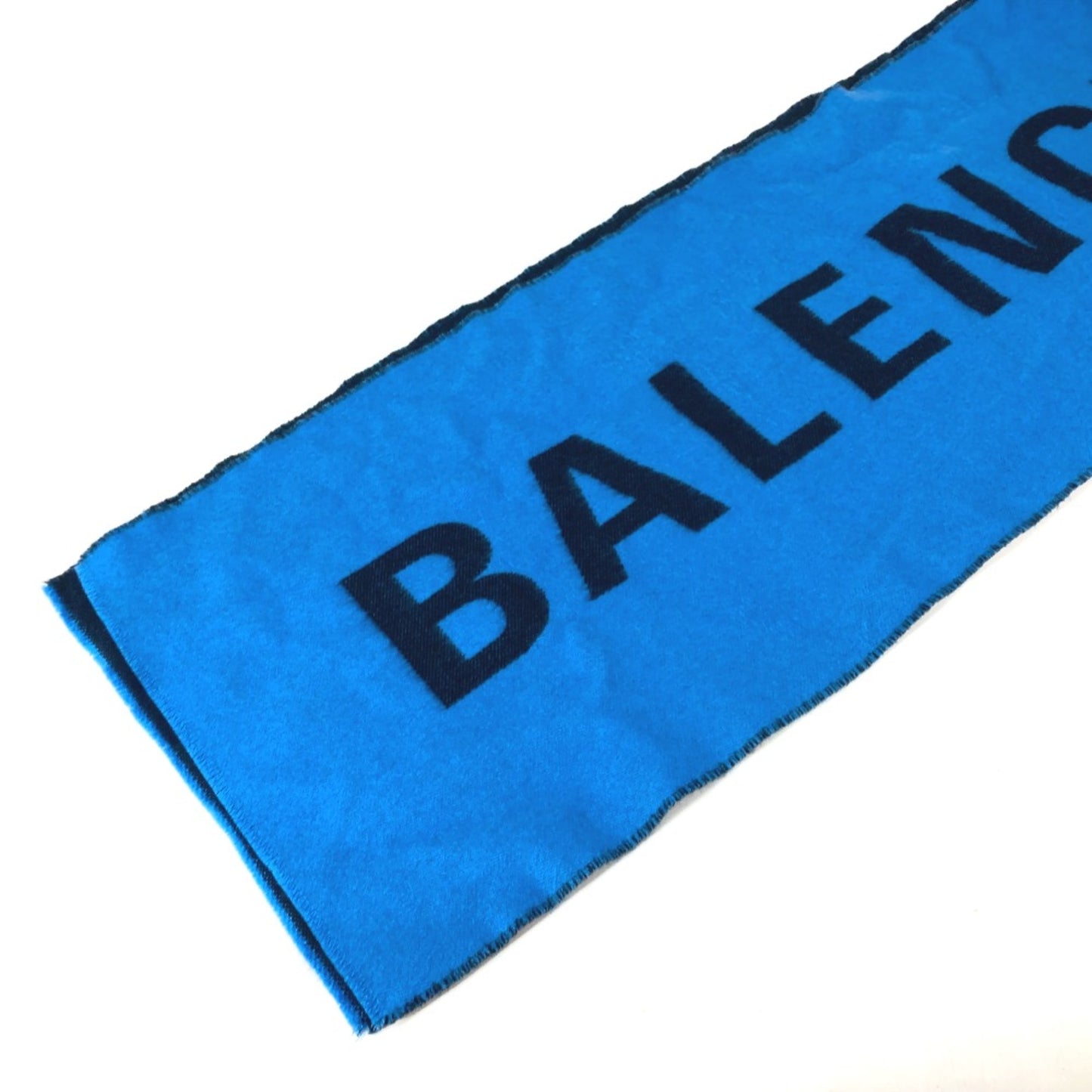 Balenciaga Wool Blue Scarves