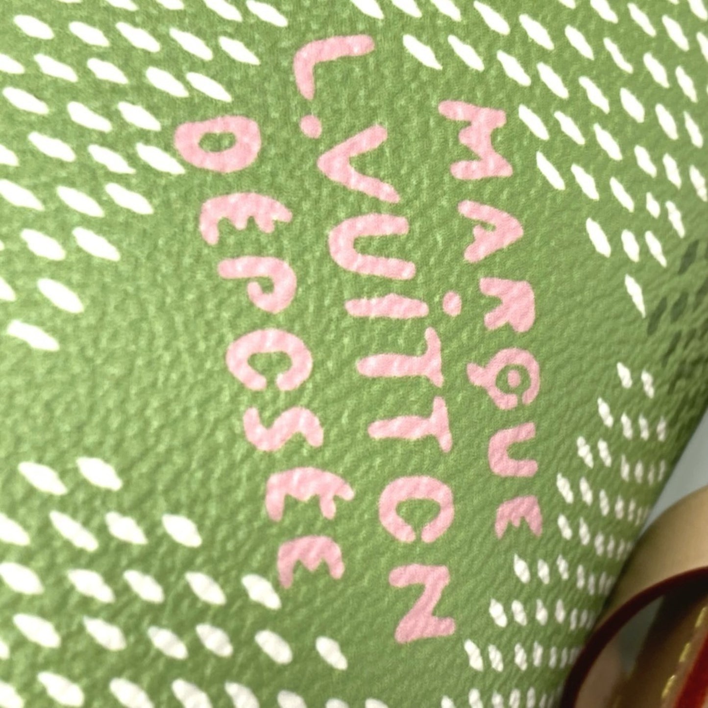 Louis Vuitton Canvas Green Handbags