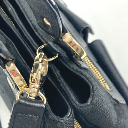 Bvlgari Canvas Black Handbags