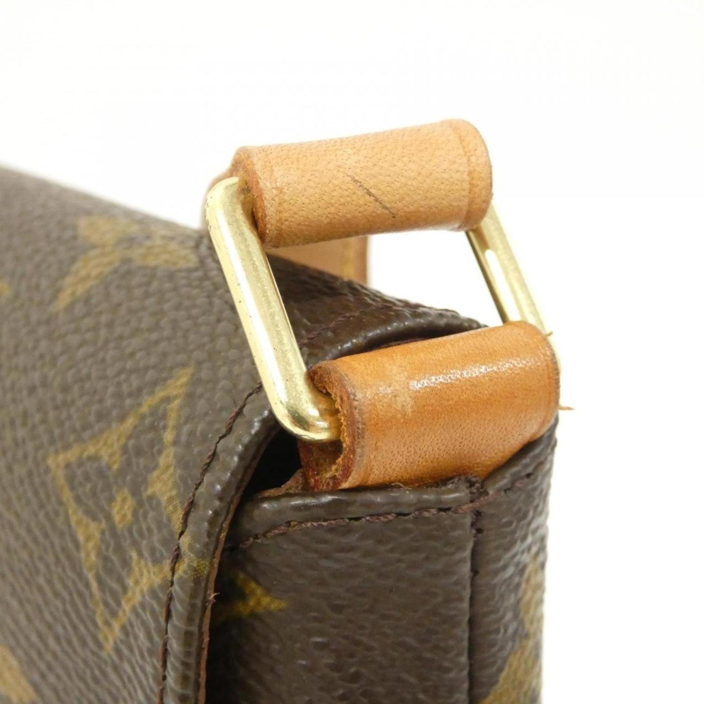 Louis Vuitton Coated Canvas Brown Shoulder Bags
