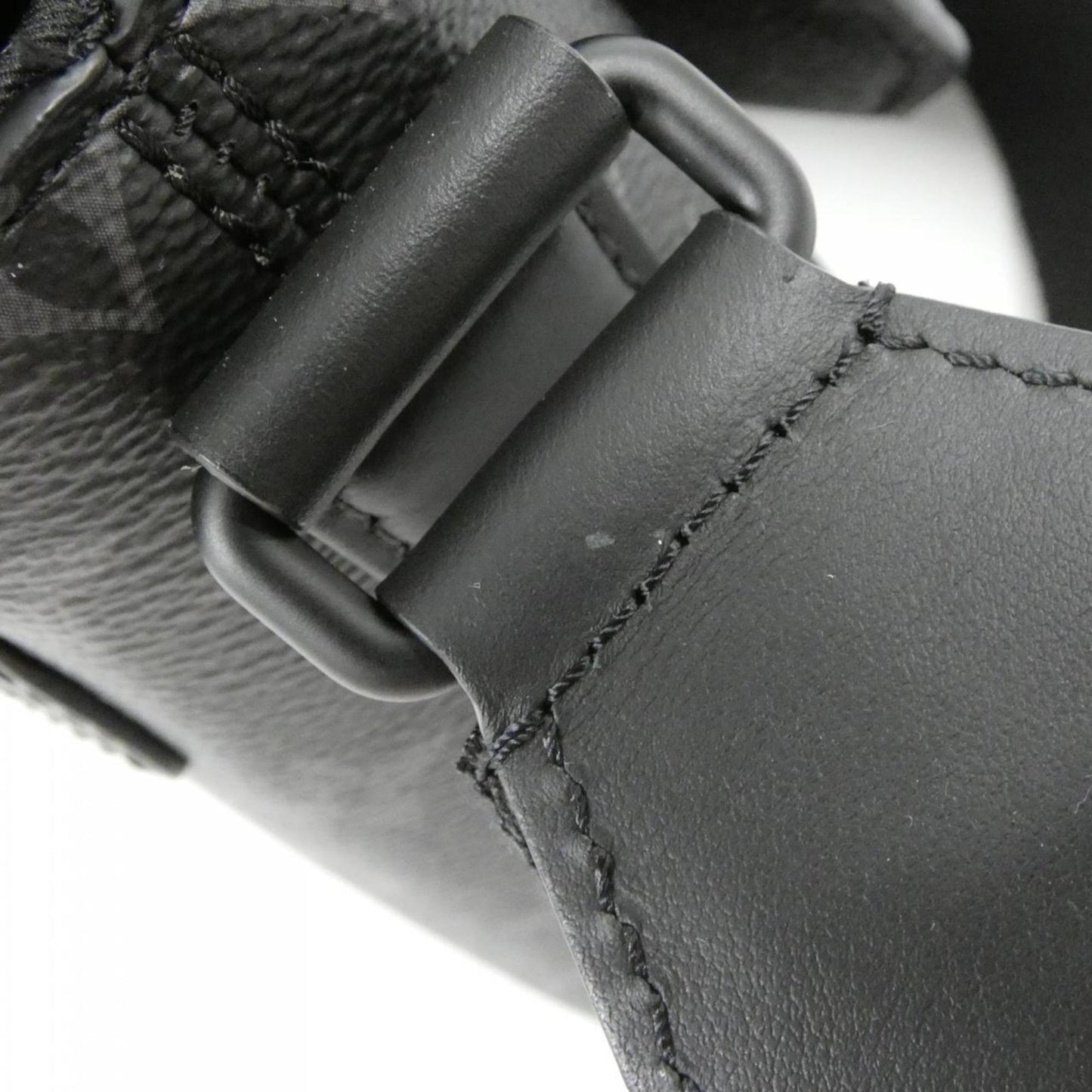 Louis Vuitton Coated Canvas Black Shoulder Bags