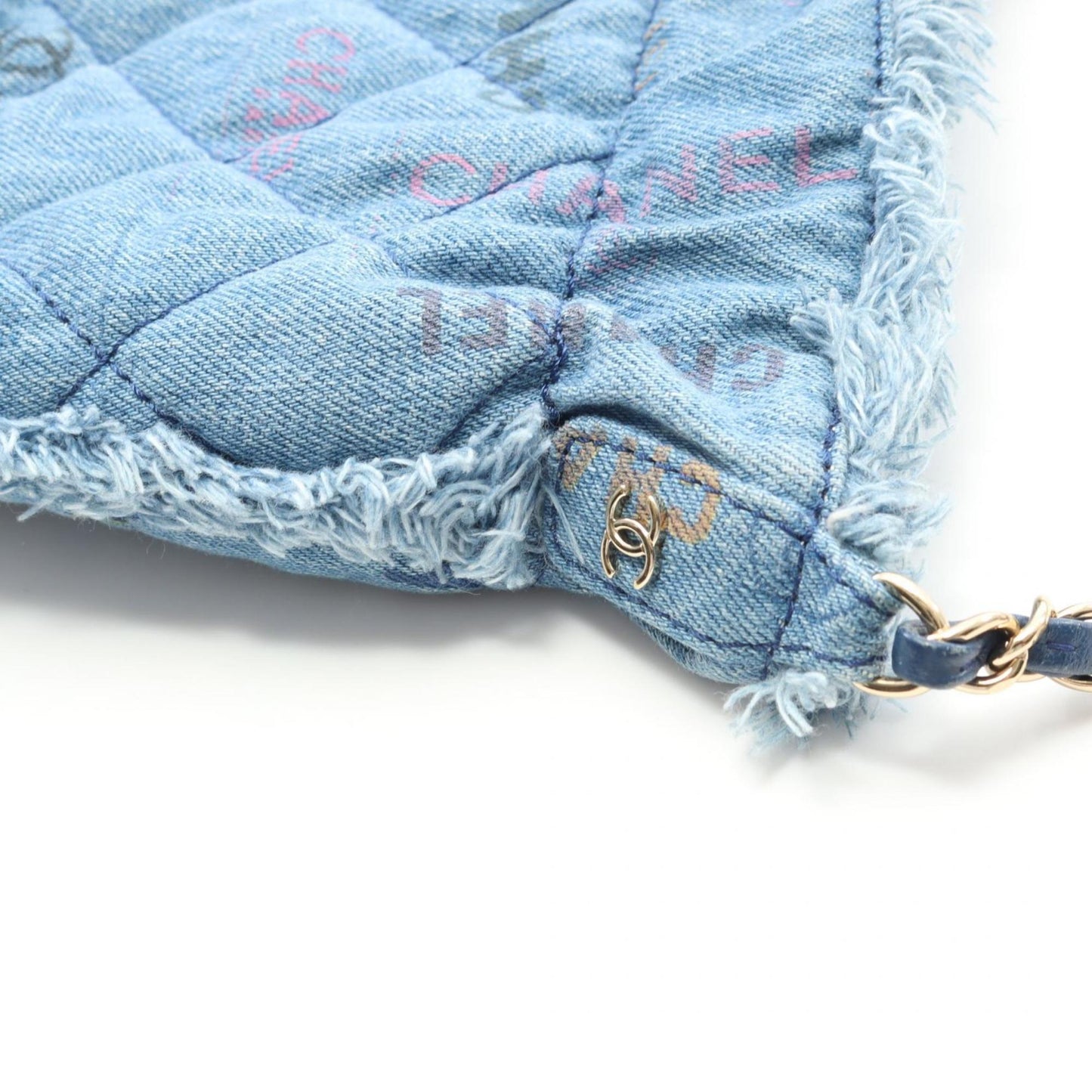 Chanel Denim Blue Shoulder Bags