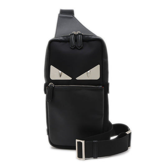 Fendi Nylon Black Crossbody Bags