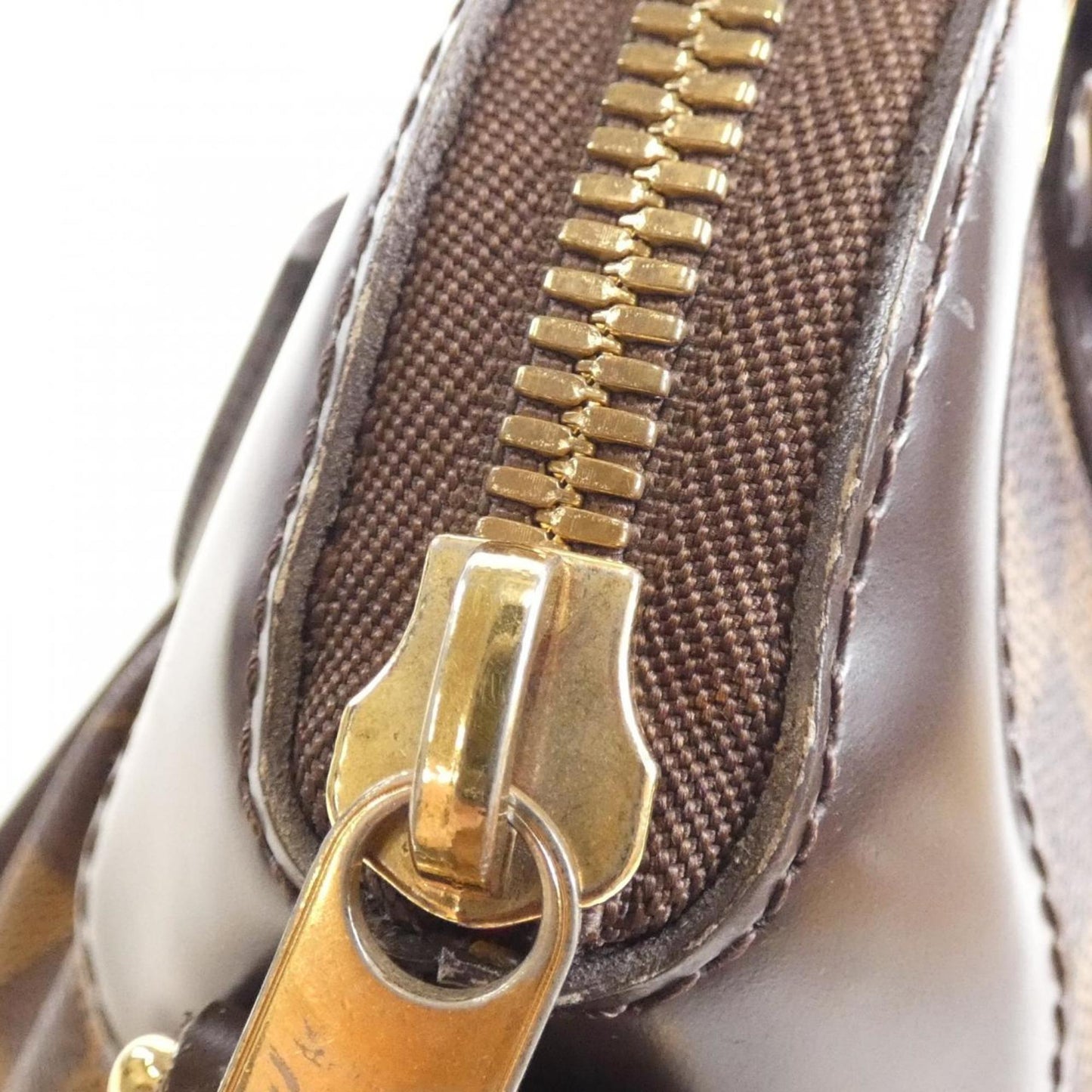 Louis Vuitton Coated Canvas Brown Handbags