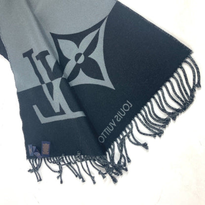 Louis Vuitton Wool Black Scarves