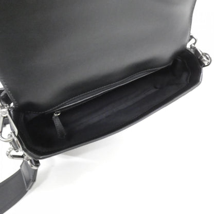Fendi Coated Canvas Black Shoulder Bags