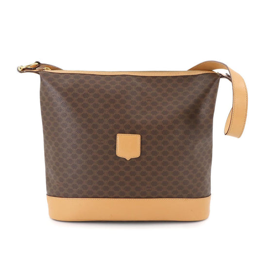 Celine Pvc Brown Shoulder Bags