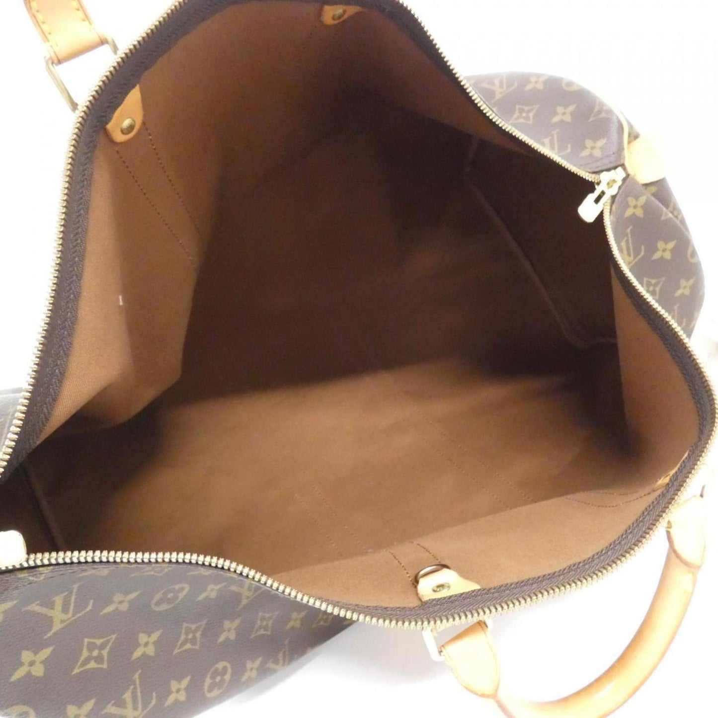 Louis Vuitton Coated Canvas Brown Travel Bags