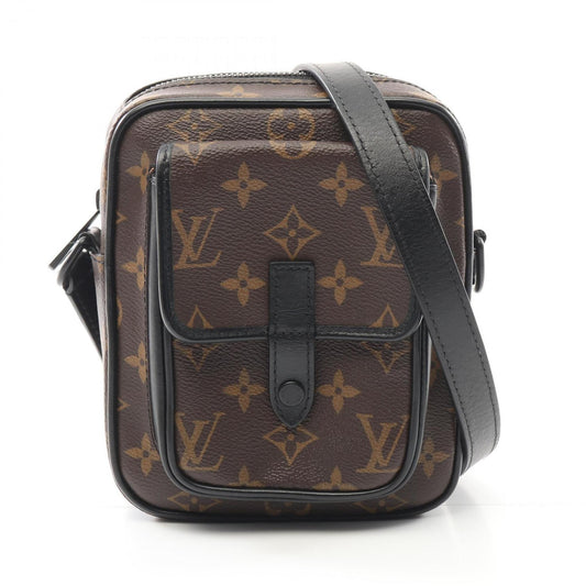 Louis Vuitton Coated Canvas Black Shoulder Bags