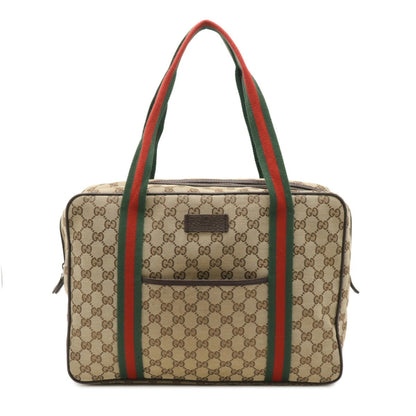 Gucci Canvas Brown Shoulder Bags