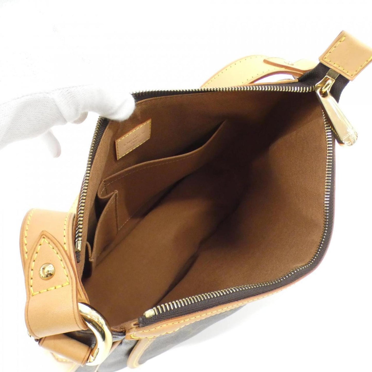 Louis Vuitton Coated Canvas Brown Shoulder Bags