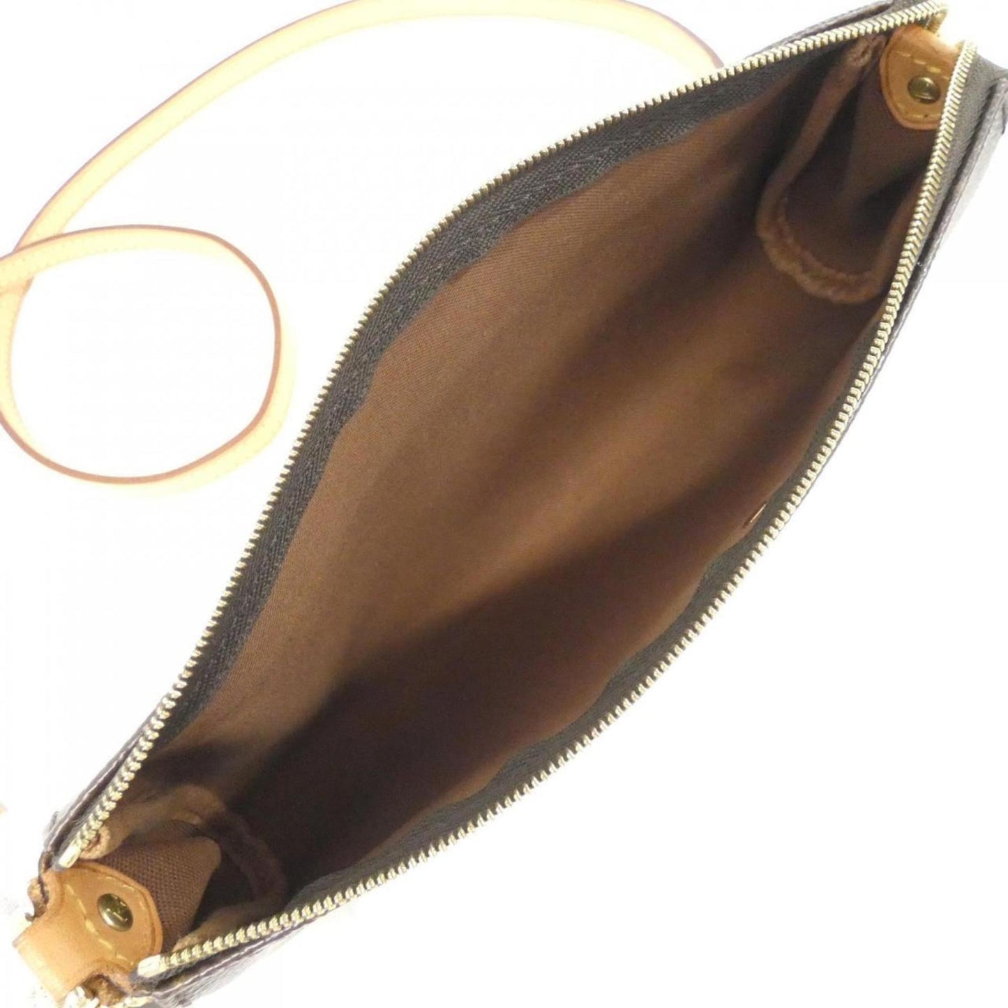 Louis Vuitton Coated Canvas Brown Shoulder Bags