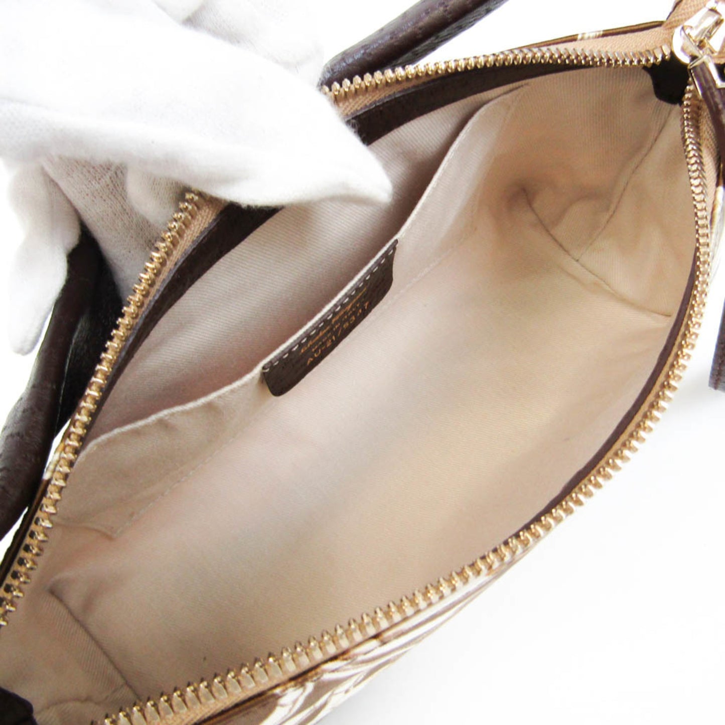 Salvatore Ferragamo Nylon Brown Shoulder Bags