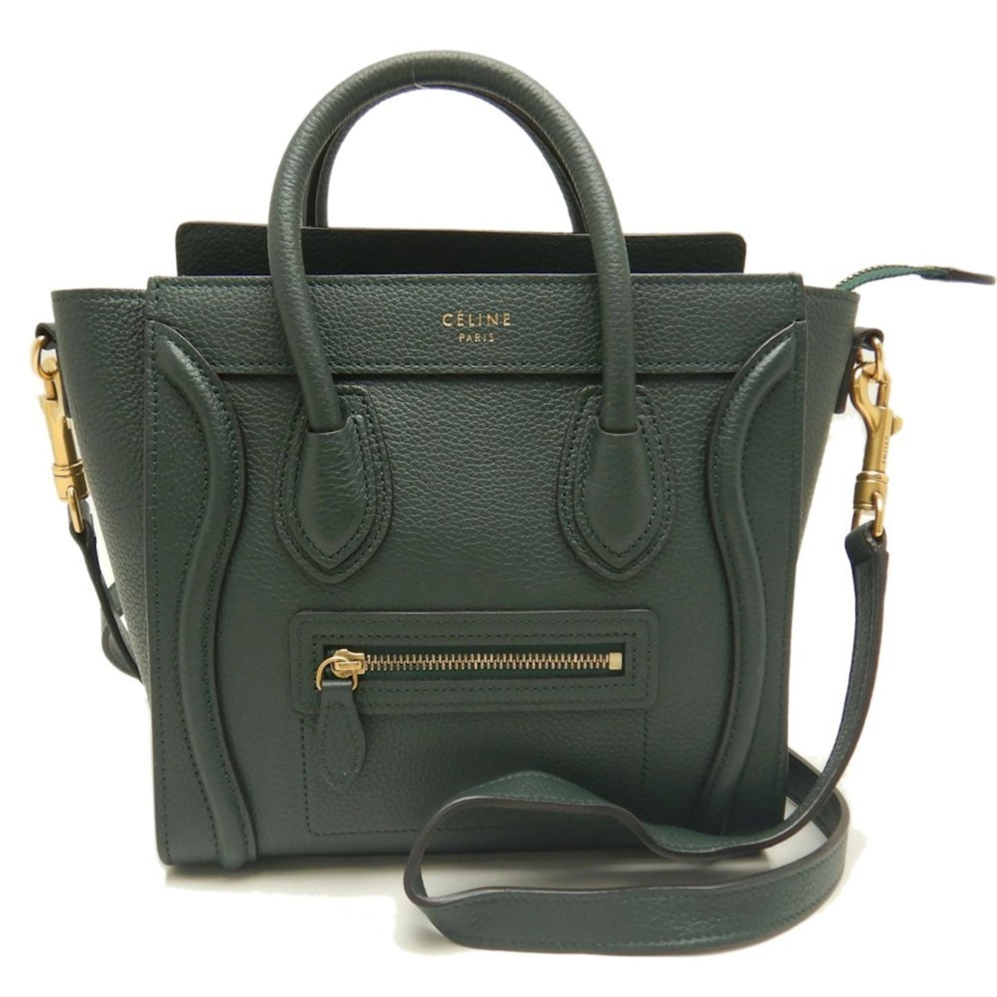 Celine Others Green Handbags