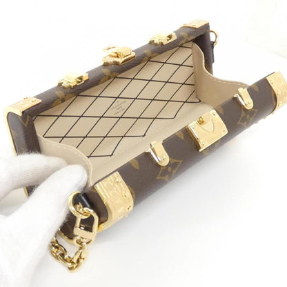 Louis Vuitton Coated Canvas Brown Handbags