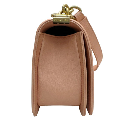 Chanel Calfskin Gold Shoulder Bags