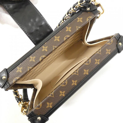Louis Vuitton Coated Canvas Black Shoulder Bags