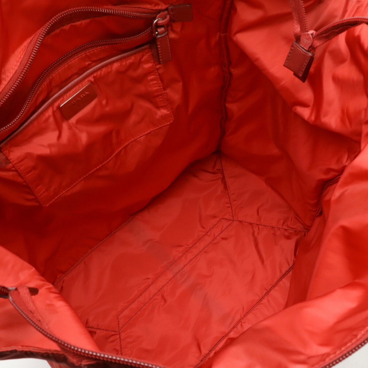Prada Nylon Red Shoulder Bags