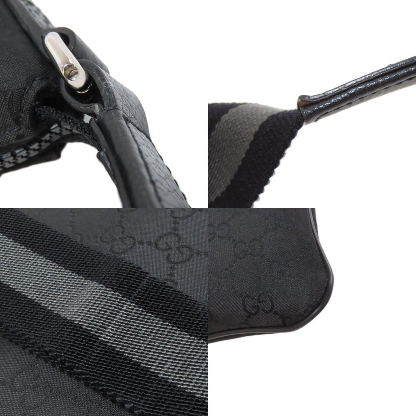 Gucci Nylon Black Shoulder Bags