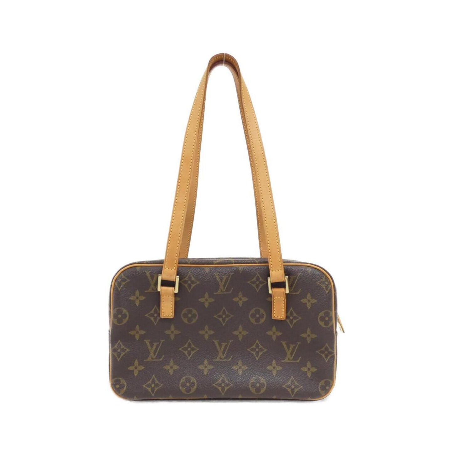 Louis Vuitton Coated Canvas Brown Shoulder Bags