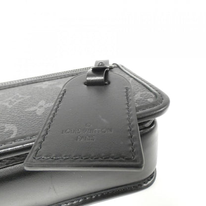 Louis Vuitton Coated Canvas Black Shoulder Bags