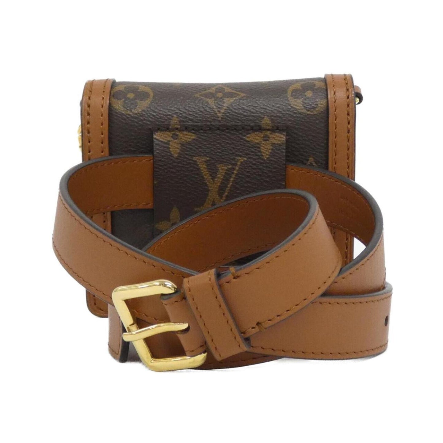 Louis Vuitton Coated Canvas Brown Crossbody Bags