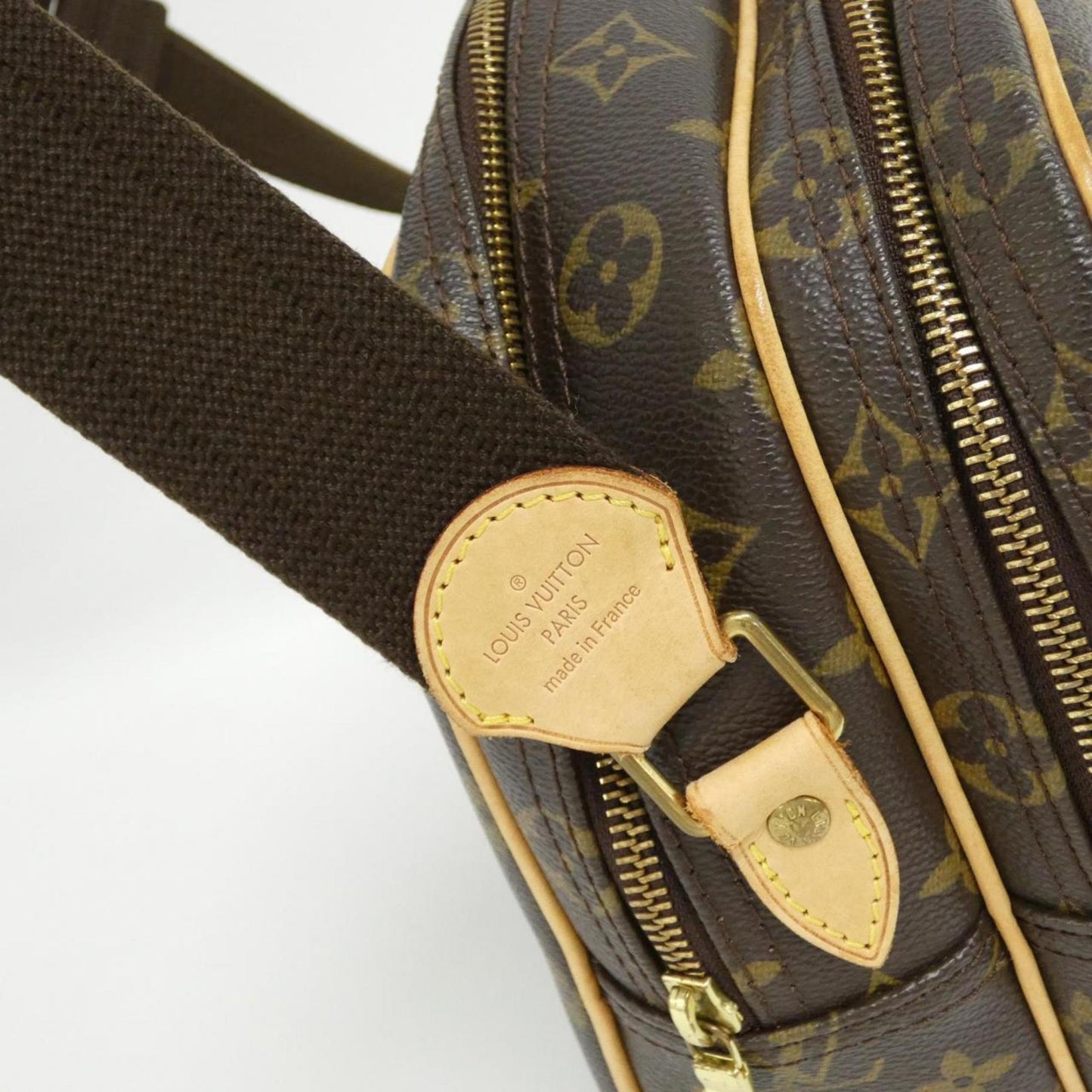 Louis Vuitton Coated Canvas Brown Shoulder Bags