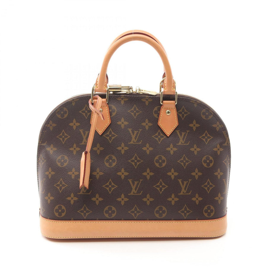 Louis Vuitton Coated Canvas Brown Handbags