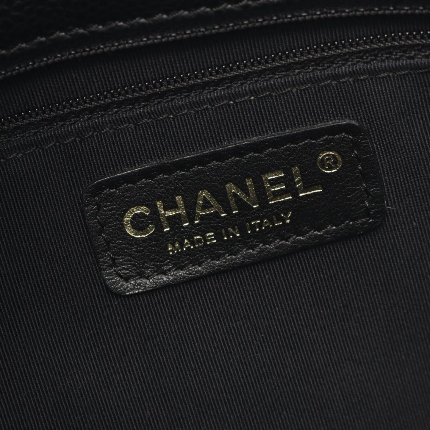 Chanel Calfskin Black Tote Bags