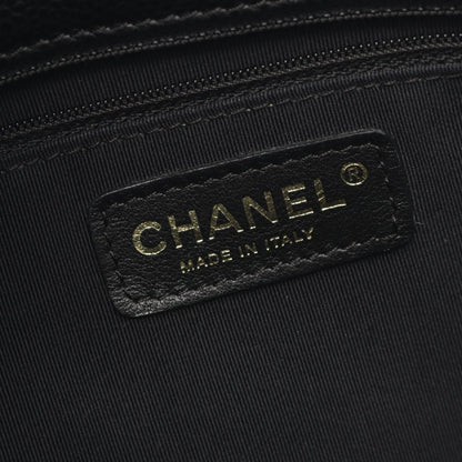 Chanel Calfskin Black Tote Bags