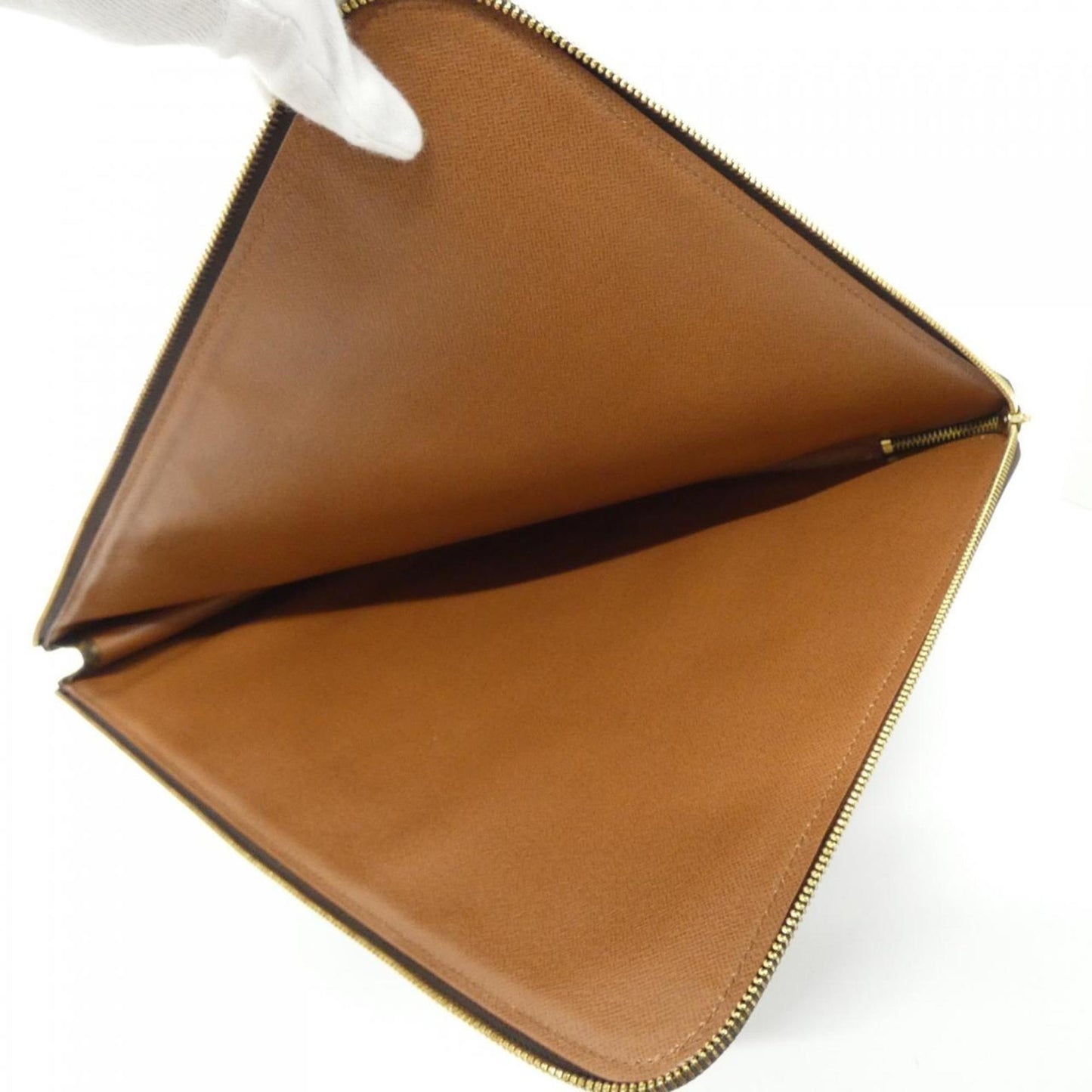 Louis Vuitton Coated Canvas Brown Handbags