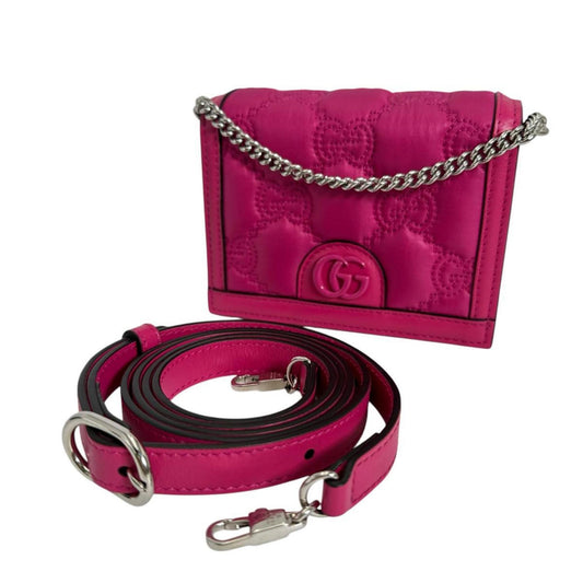 Gucci Nylon Pink Handbags