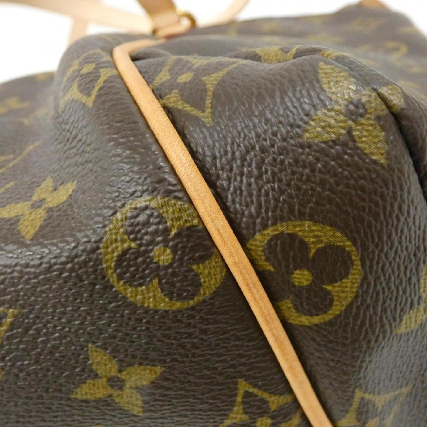 Louis Vuitton Coated Canvas Brown Handbags