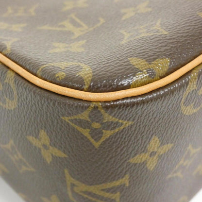 Louis Vuitton Coated Canvas Brown Shoulder Bags