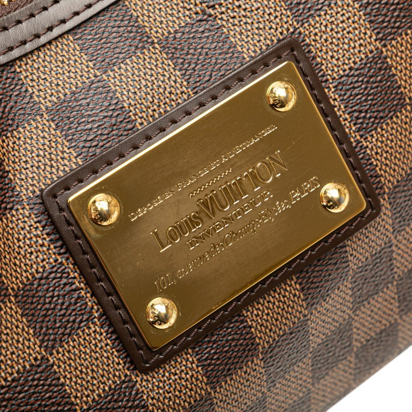 Louis Vuitton Pvc Brown Shoulder Bags