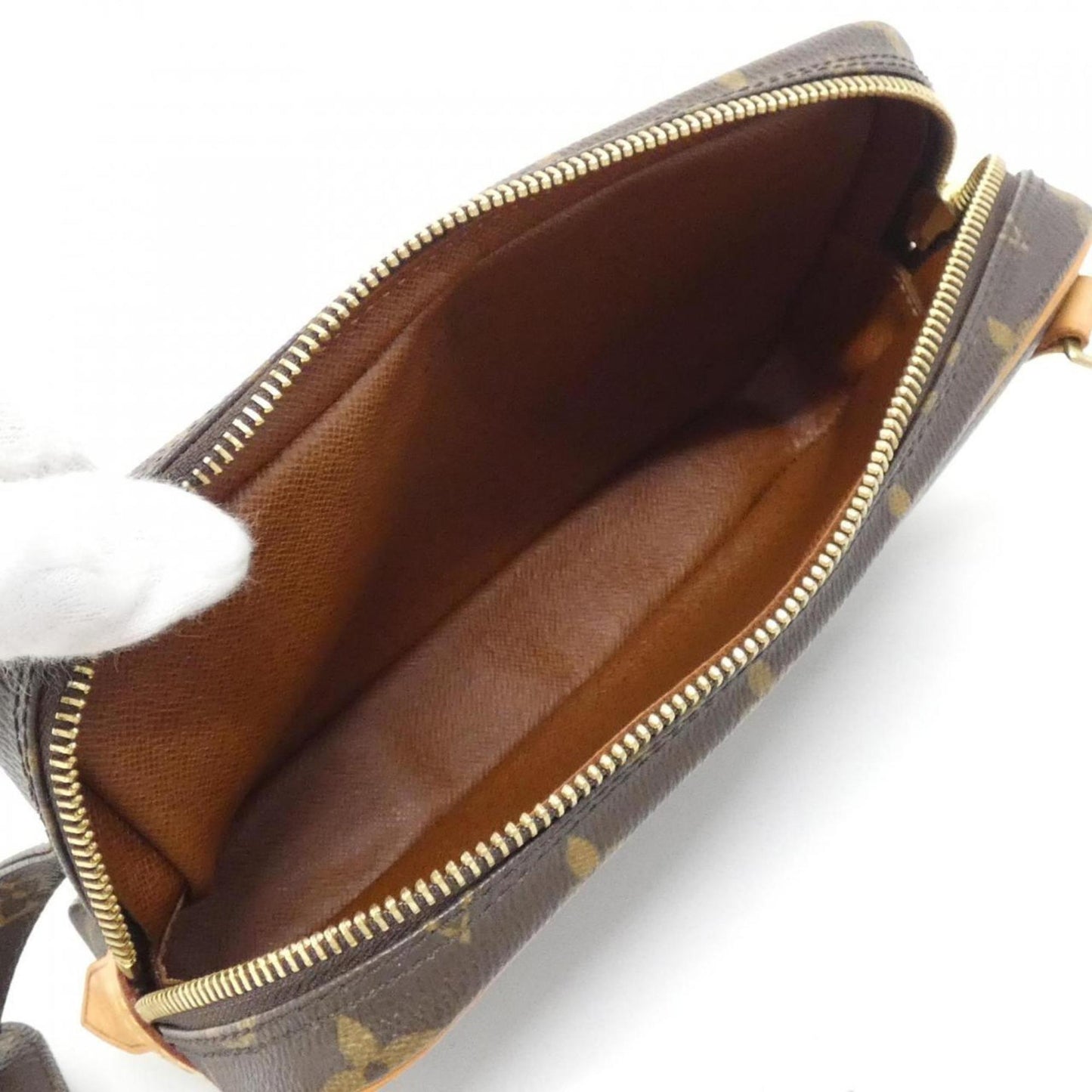 Louis Vuitton Coated Canvas Brown Shoulder Bags