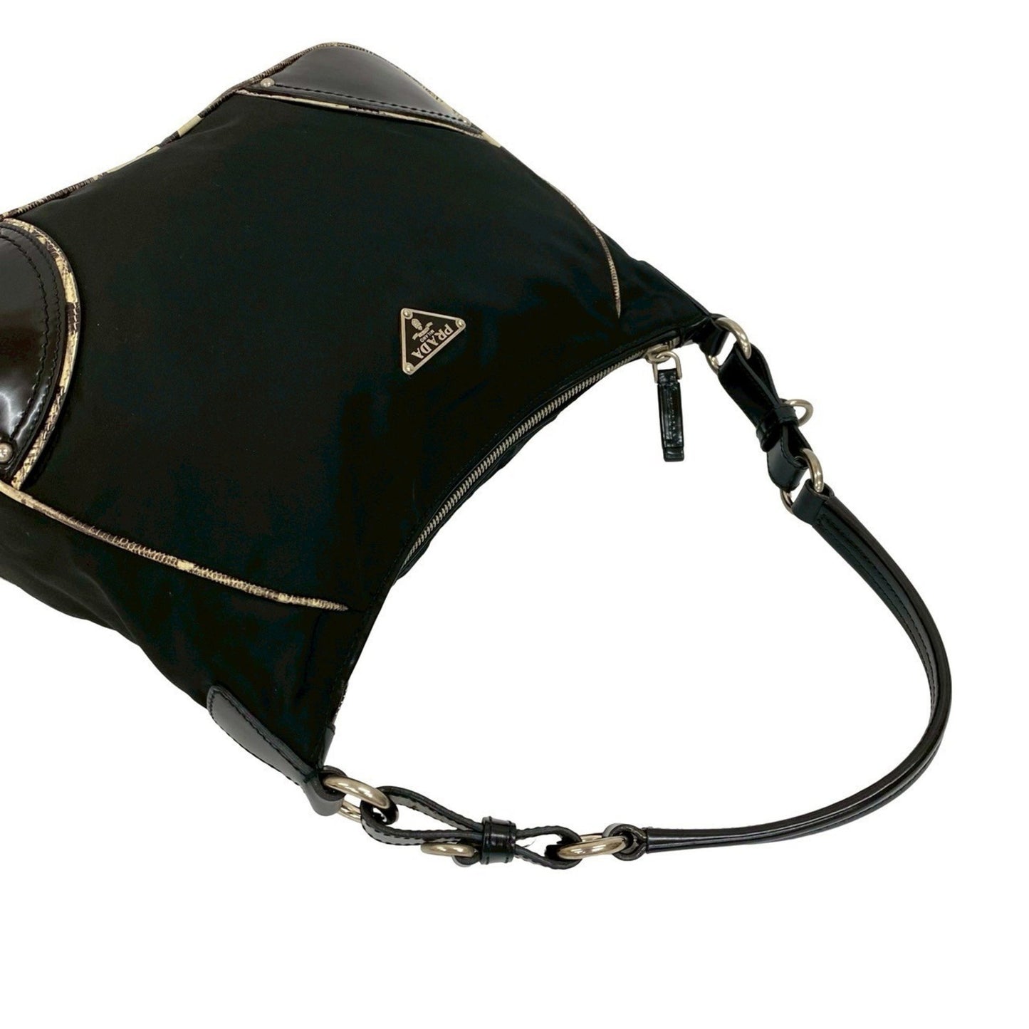 Prada Nylon Black Handbags