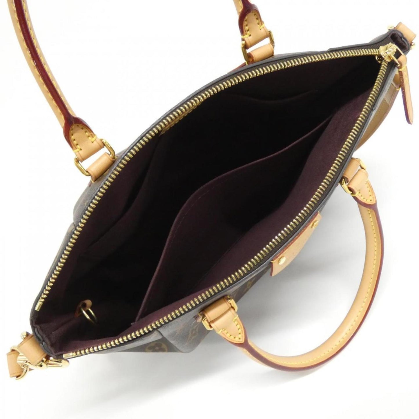 Louis Vuitton Coated Canvas Brown Handbags