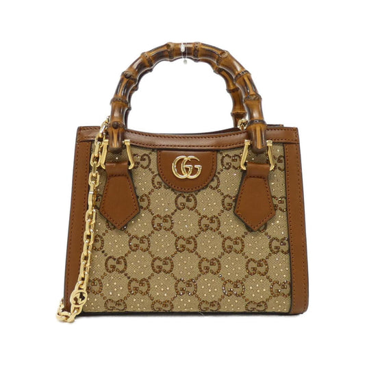 Gucci Canvas Brown Handbags