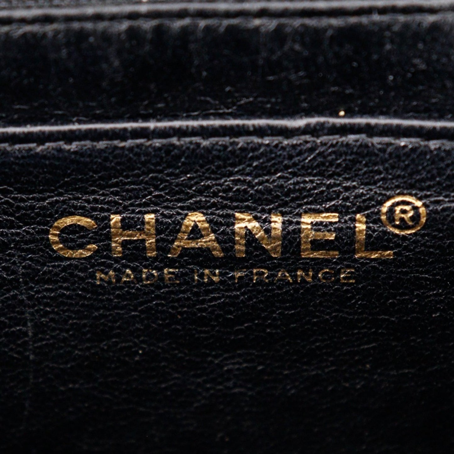 Chanel Calfskin Black Handbags