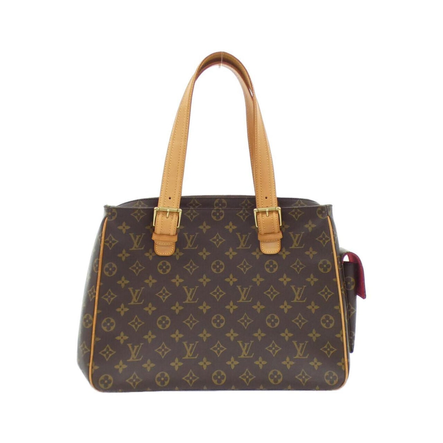 Louis Vuitton Coated Canvas Brown Handbags