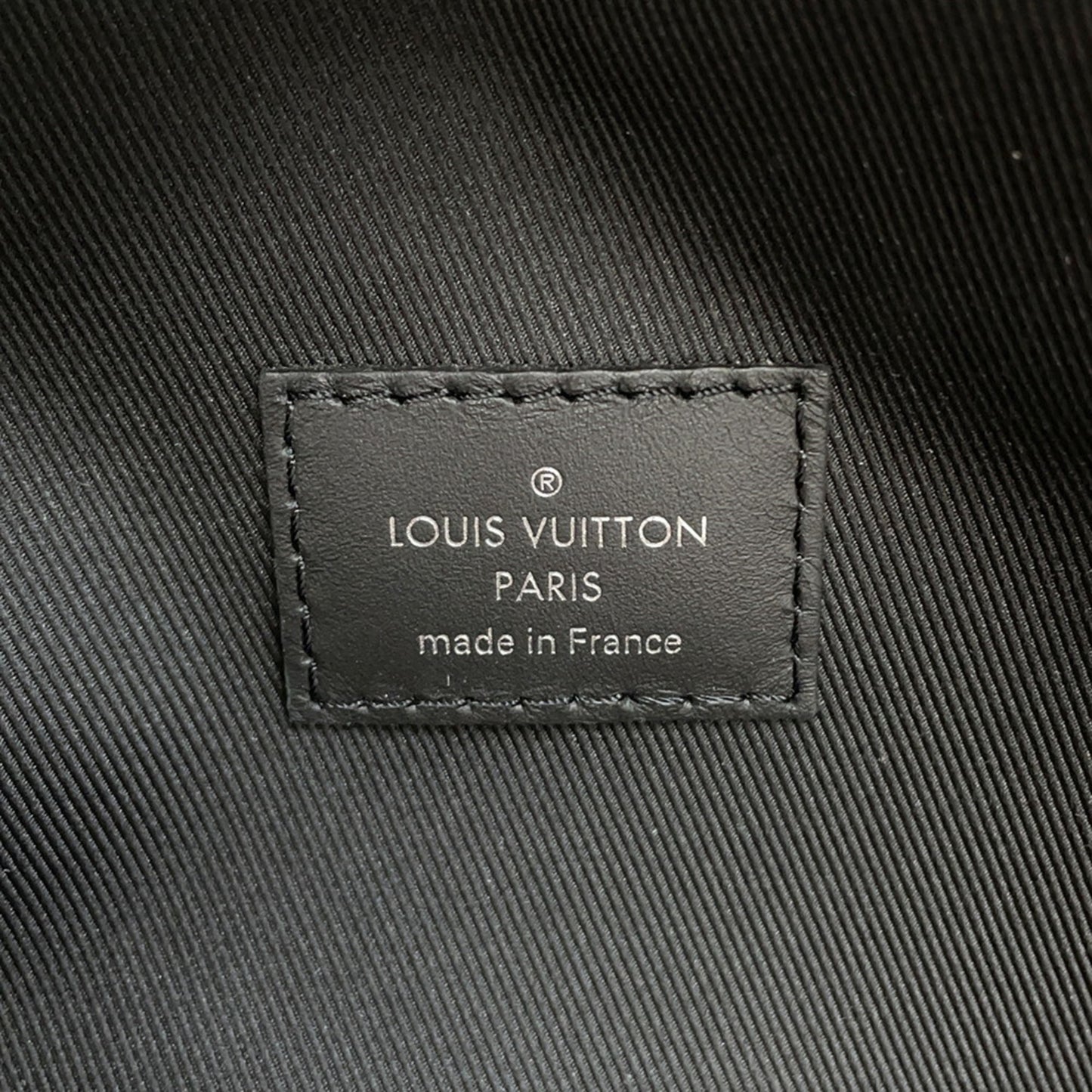 Louis Vuitton Monogram Canvas Black Backpacks