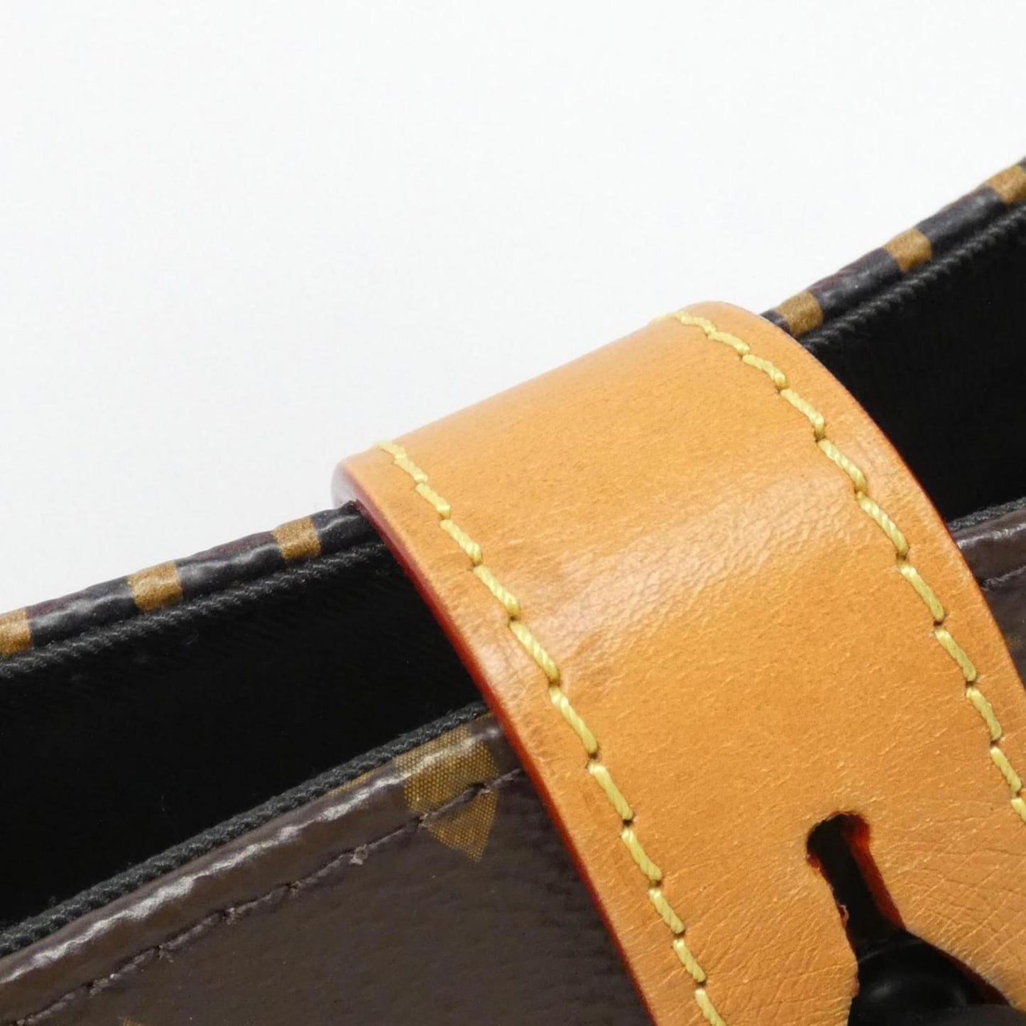 Louis Vuitton Coated Canvas Brown Handbags