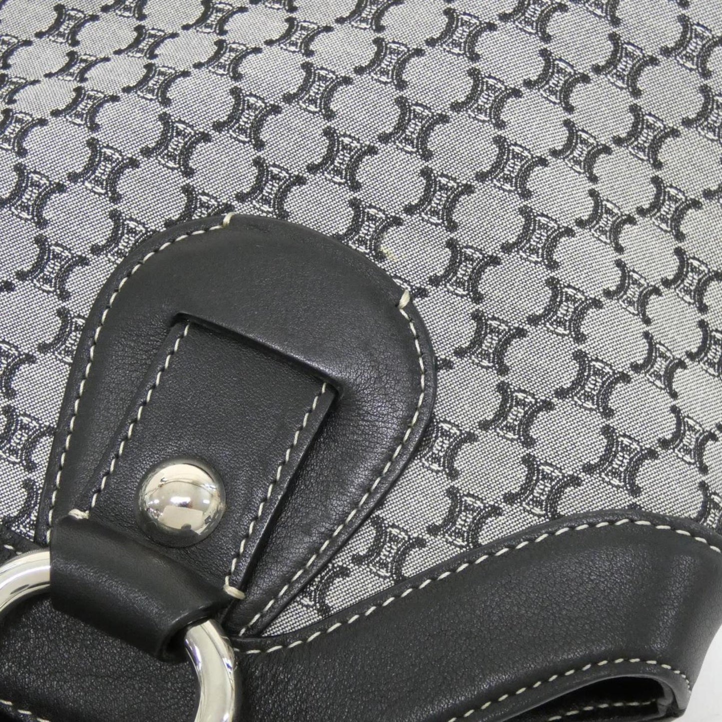 Celine Canvas Black Handbags