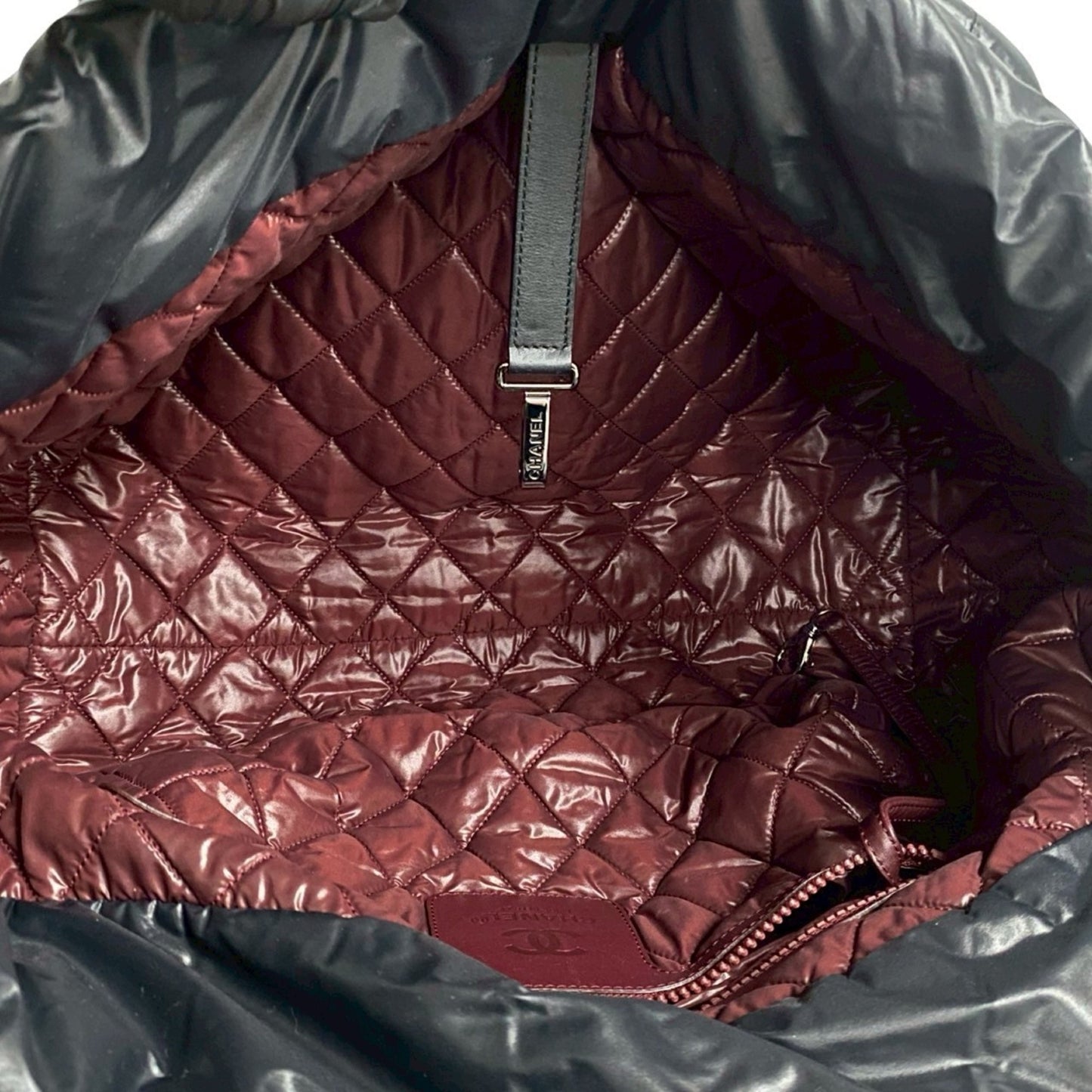 Chanel Nylon Black Handbags